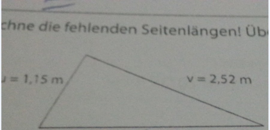 Dreieck Fehlende Seitenlänge berechnen | Mathelounge