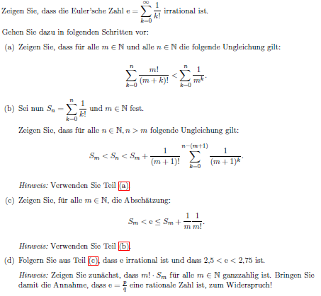 eulersche-zahl-irrational-indirekter-beweis-mathelounge