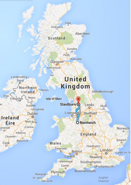 fahrrad karte großbritannien