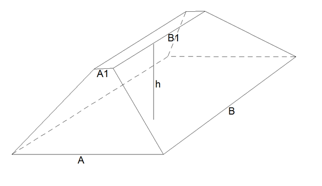 Pyramidenstumpf Mit Rechteckiger Grundflache Berechnen Mathelounge