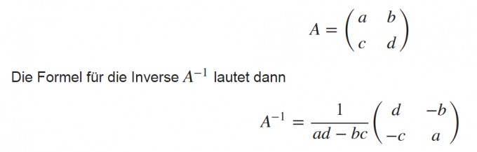 Gegeben sei die Matrixgleichung A⋅X + B⋅X = C mit den Matrizen