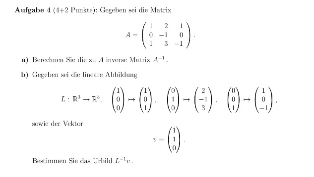 Bild Einer Matrix - 04A.1 Rang, Spaltenraum, Defekt, Kern einer Matrix ...