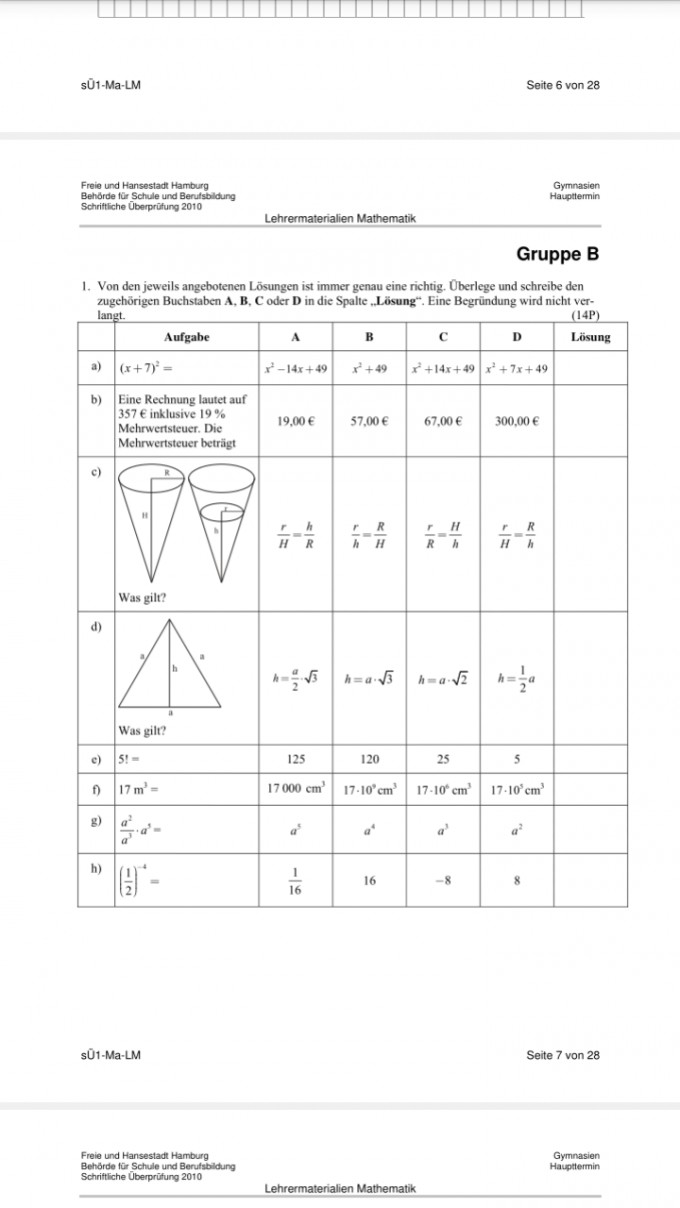 Bild Mathematik