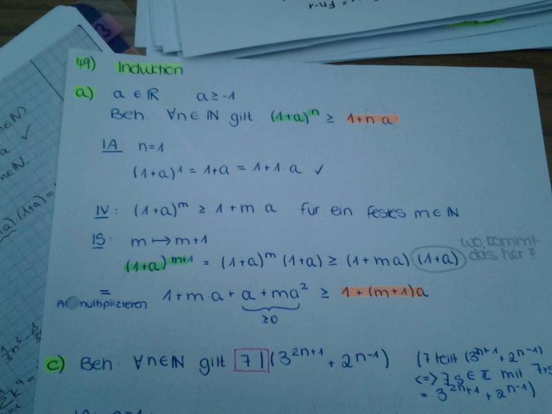 Vollständige Induktion ∑_(k=1)^n x^{n-k} y^{k-1} = (x^n - y^n)/(x-y)