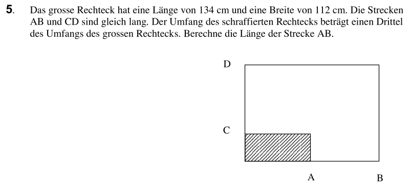 Textaufgabe Lange Der Seiten Berechnen Mathelounge