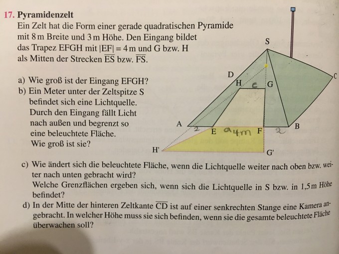 Pyramidenzelt Vektoren | Mathelounge