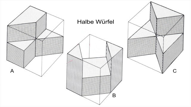 Halbe Würfel