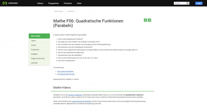 Bild Mathematik