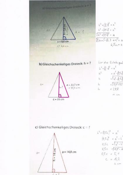 Gleichschenkliges Dreieck