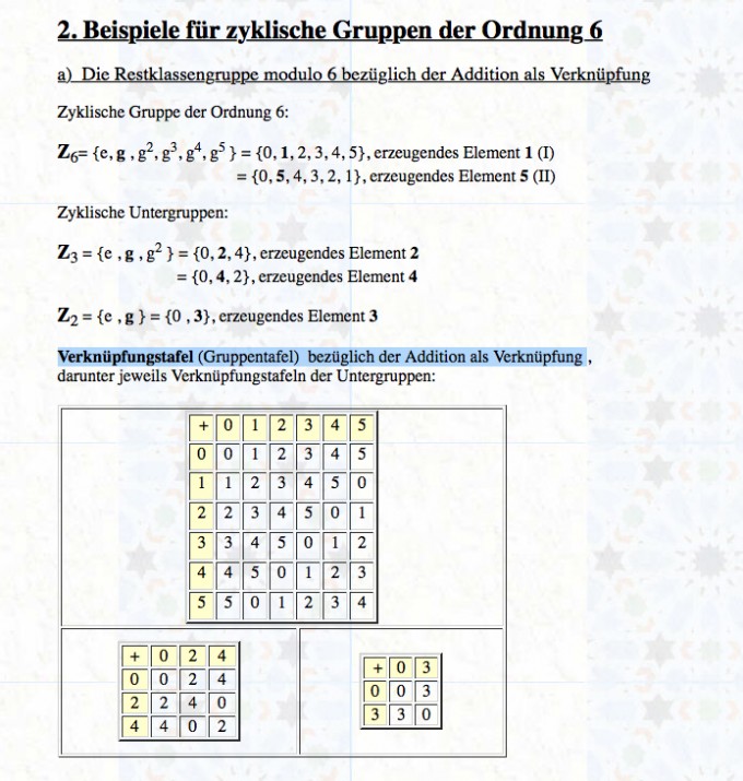 Bild Mathematik