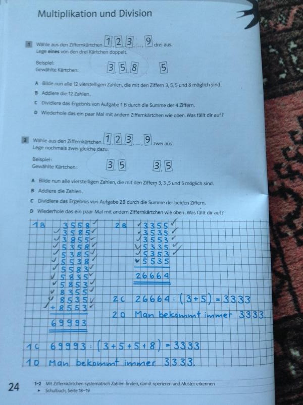 Multiplikation und Division