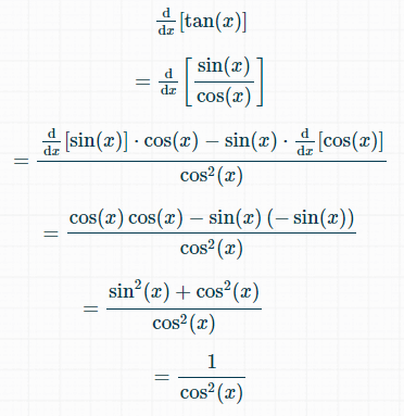 3. Ableitung von f(x)=tan(x) | Mathelounge