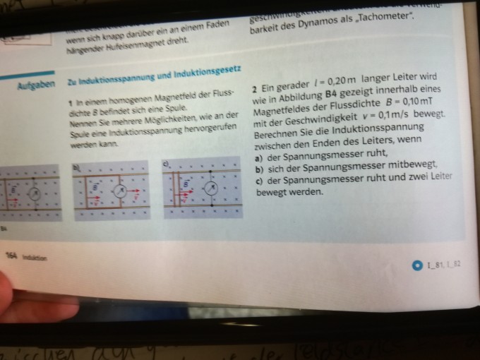 Induktionsspannung berechnen | Nanolounge