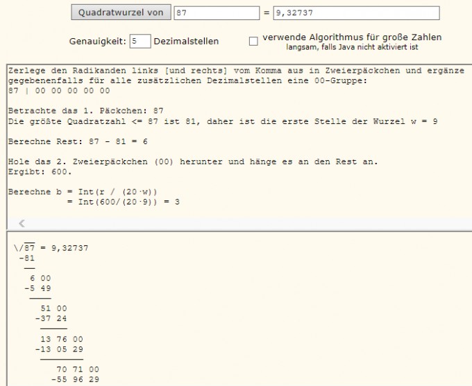Bild Mathematik