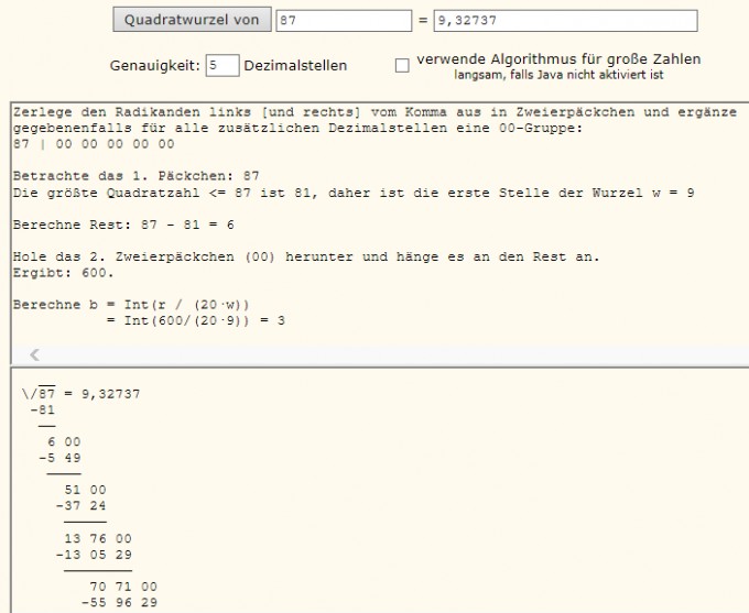 Bild Mathematik