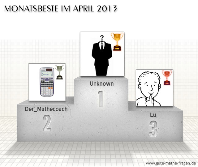 2013-04 Mathelounge.de Monatsbeste