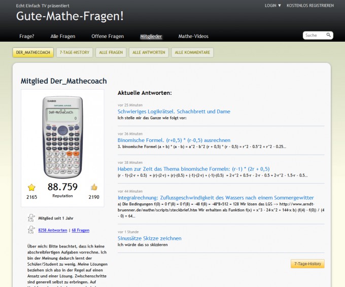 Bild Mathematik